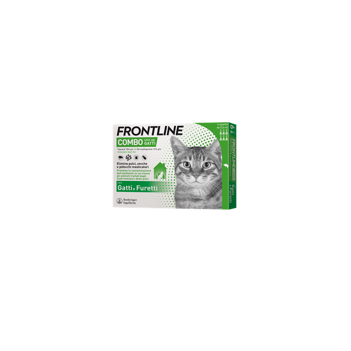 FRONTLINE COMBO*6PIP GATTI/FUR