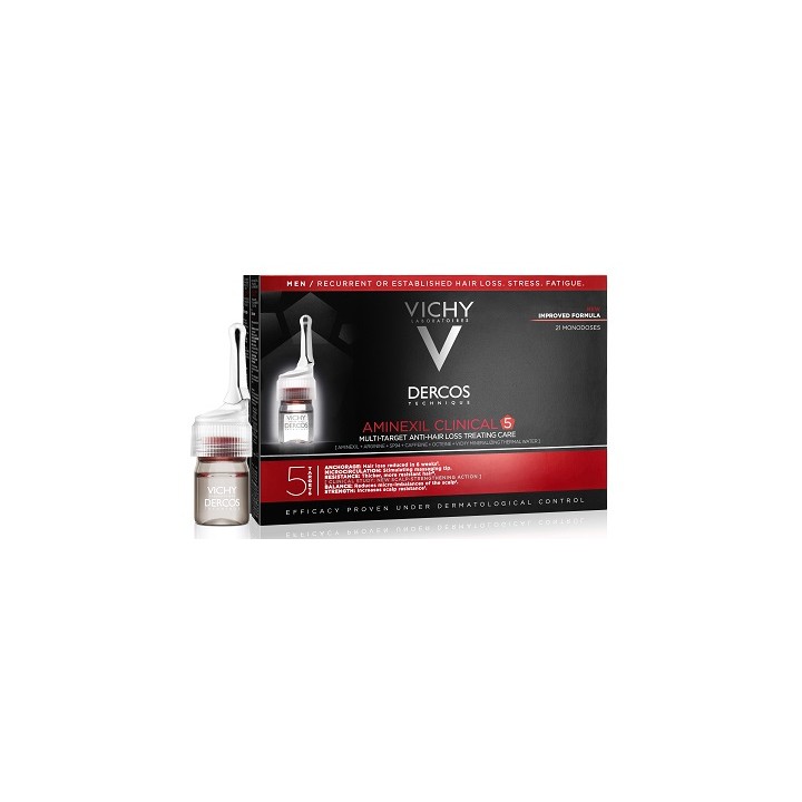DERCOS AMINEXIL FIALE 21 UOMO