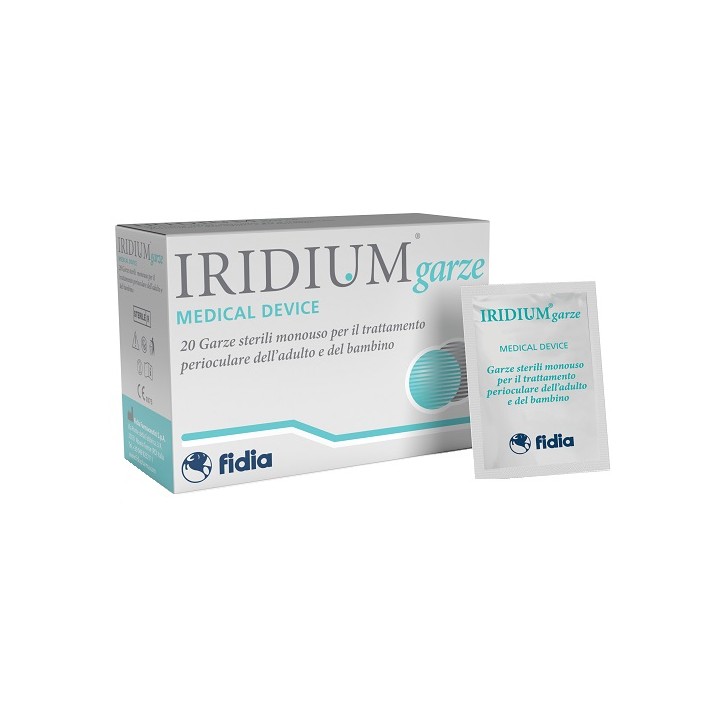 IRIDIUM GARZA OCULARE MED 20PZ
