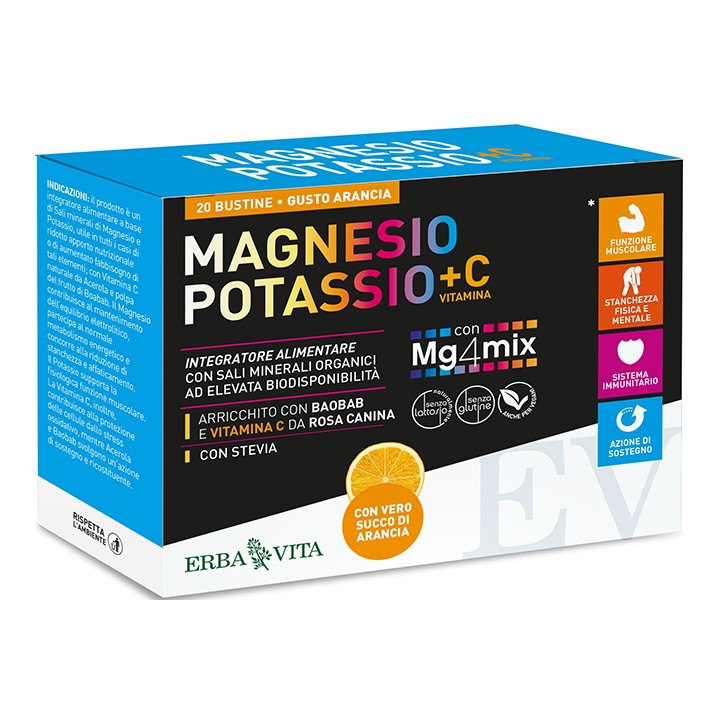 MAGNESIO POTASSIO +C VIT ARA