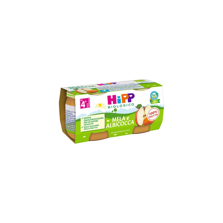 HIPP BIO OMOG ALB/MELA 2X80G