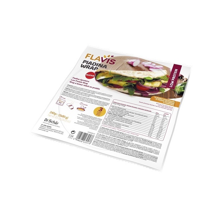 FLAVIS PIADINA WRAP 3X80G