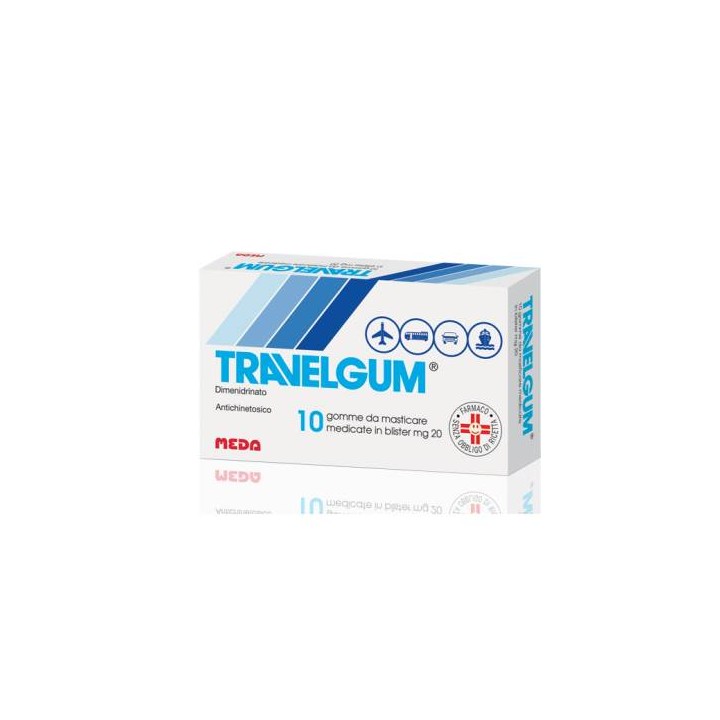 TRAVELGUM*10GOMME MAST 20MG