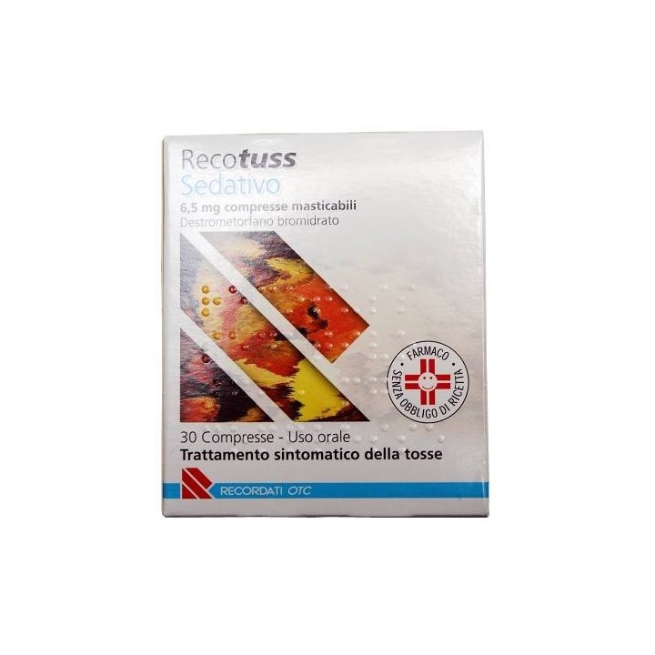 RECOTUSS SEDAT*30CPR MAST6,5MG
