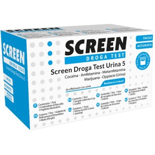 SCREEN DROGA TEST URINA 5DROGH