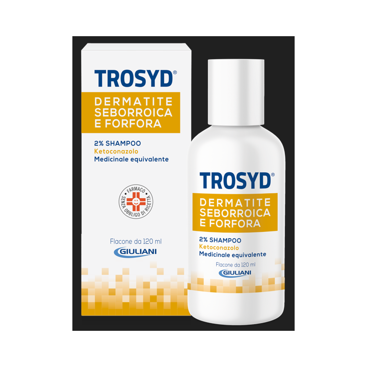 TROSYD DERMATITE SEB*SH120ML2%