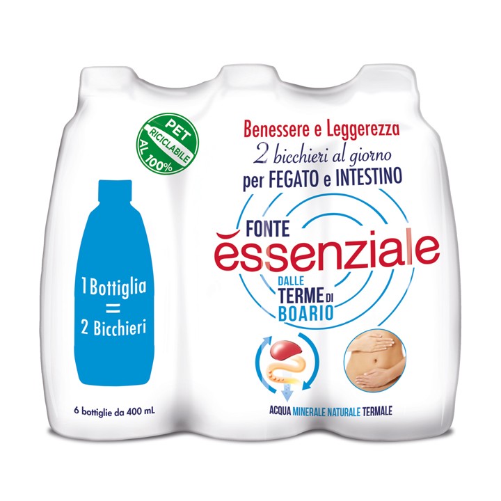 FONTE ESSENZIALE PET 6X400ML