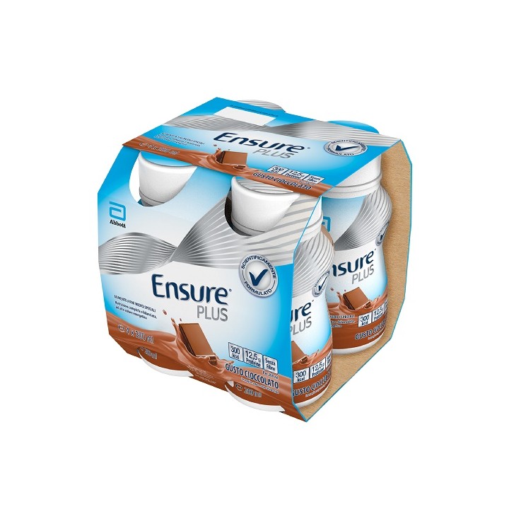 ENSURE PLUS CIOCCOLATO 4X200ML