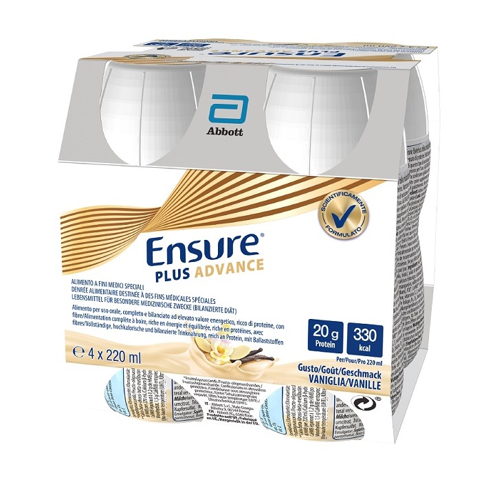 ENSURE PLUS ADVANCE VAN4X220ML