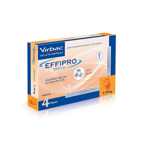 EFFIPRO*4PIP 2-10KG CANI