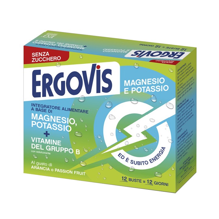 ERGOVIS MG+K VIT B S/ZUC12BUST