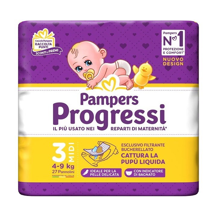 PAMPERS PROG MIDI 27PZ