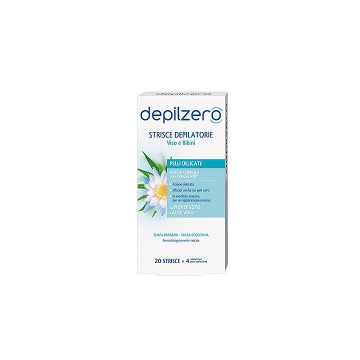 DEPILZERO STRISCE VISO/BIKINI