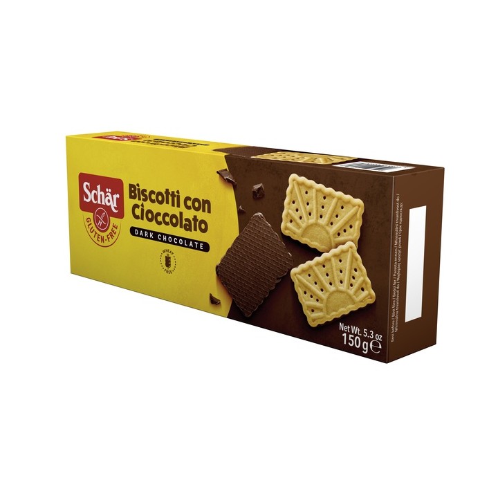 SCHAR BISCOTTI CIOCCOLATO 150G