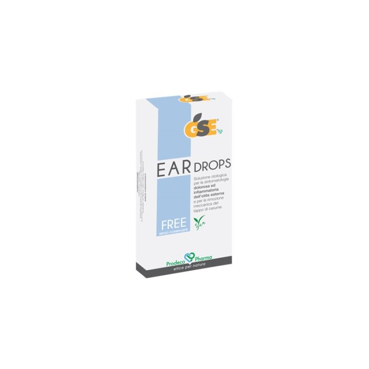 GSE EAR DROPS FREE 10PIP 0,3ML