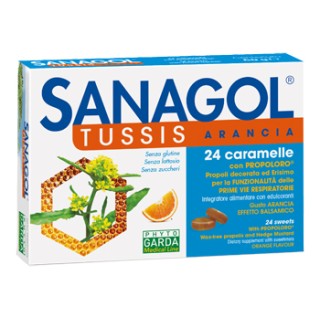 SANAGOL TUSSIS ARANCIA 24CAR