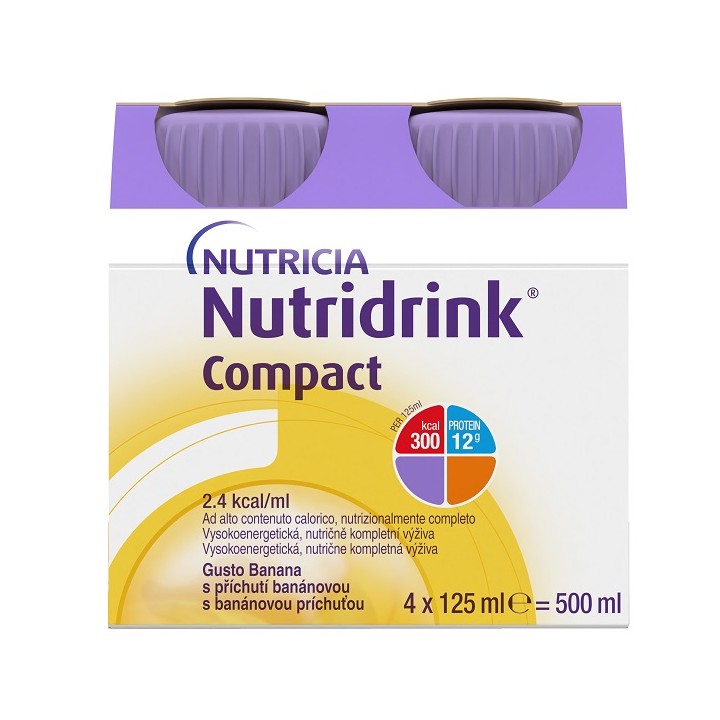 NUTRIDRINK COMPACT BAN 4X125ML
