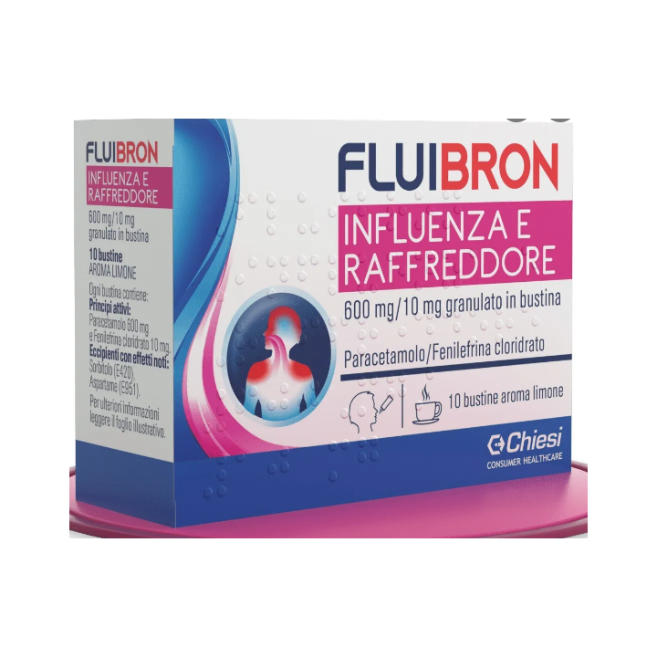 FLUIBRON INFLUENZA E RAFF*10BS