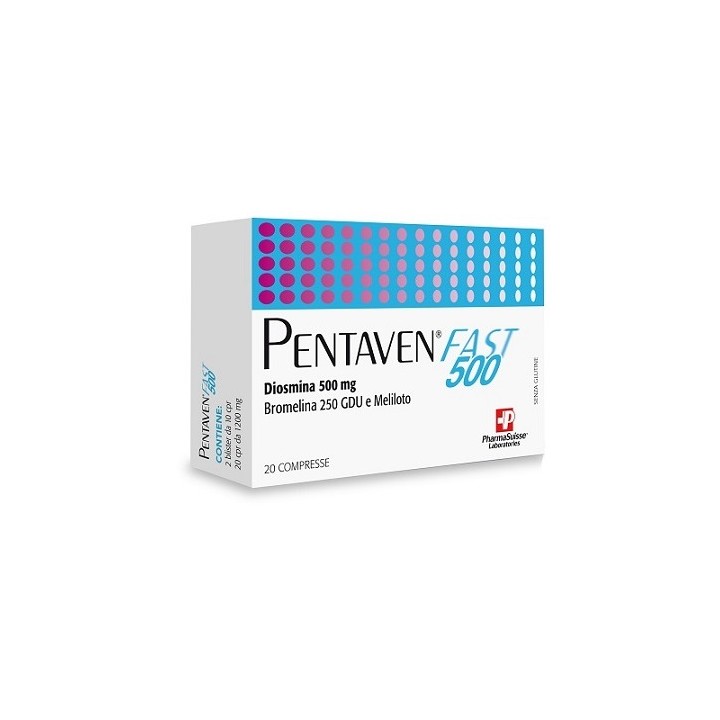 PENTAVEN FAST 500 20CPR