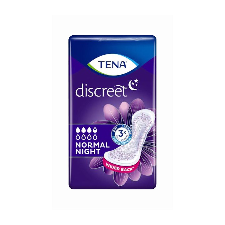 TENA DISCREET NORMAL NIGHT10PZ