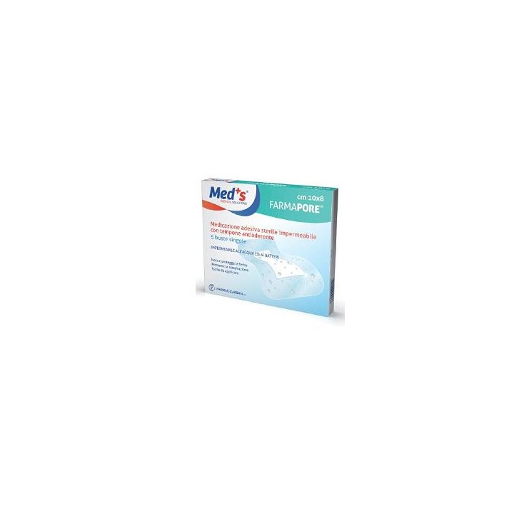 MEDS PORE MEDIC PUR 10X6CM 5PZ