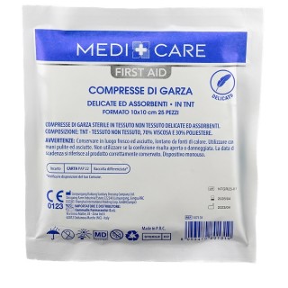 MEDICARE GARZA TNT 10X10 25PZ