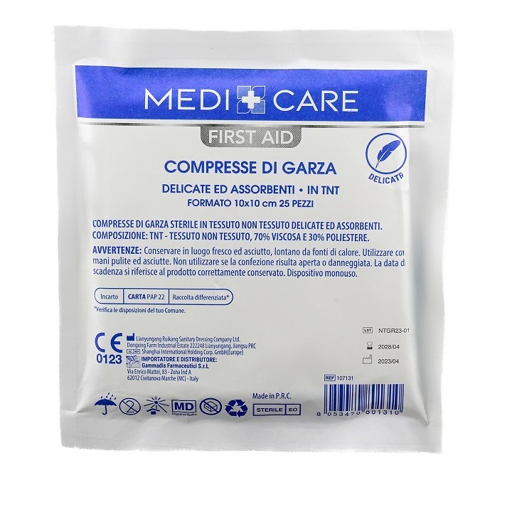 MEDICARE GARZA TNT 10X10 25PZ