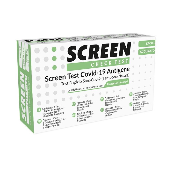 SCREEN TEST COVID-19 ANTIGENE
