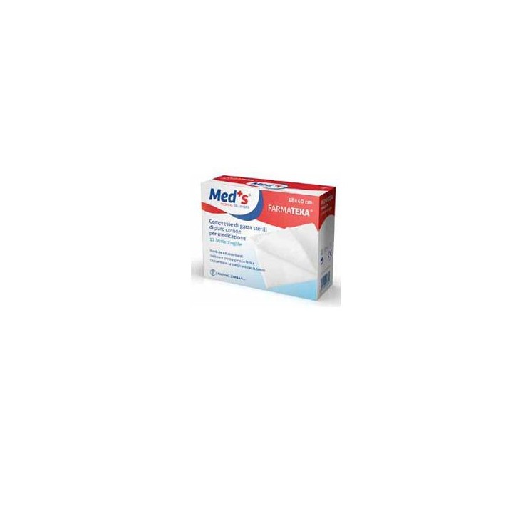 GARZA MEDS 12/8 18X40CM 12PZ