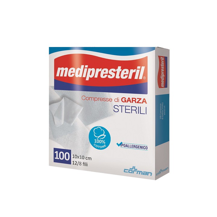 GARZA MEDIPRESTERIL 12/8 10X10