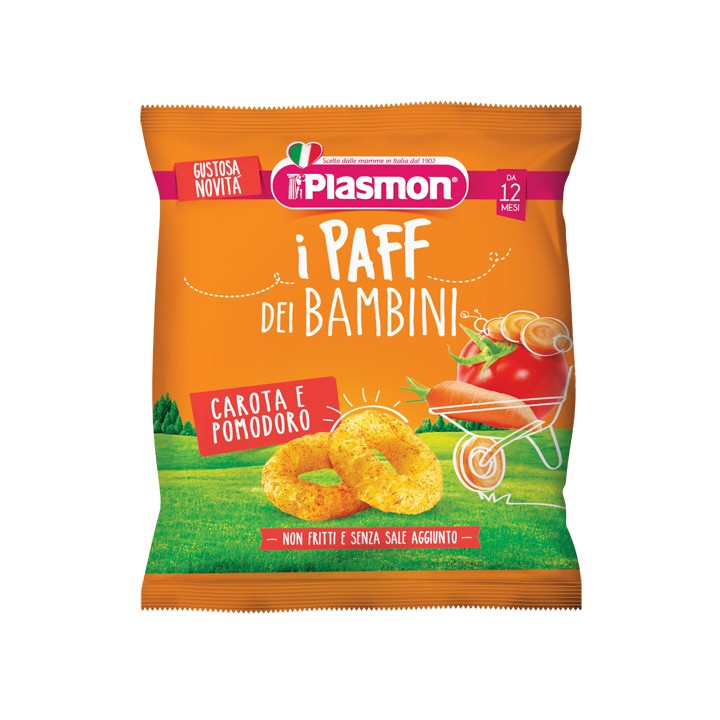 PLASMON DRY SNACK PAFF CAR POM