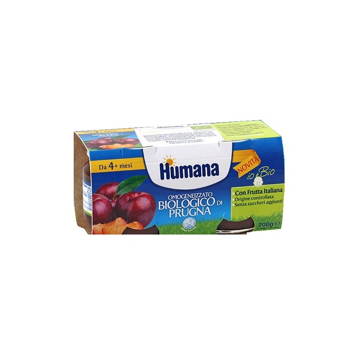 HUMANA OMOG PRUGNA BIO 2X100G