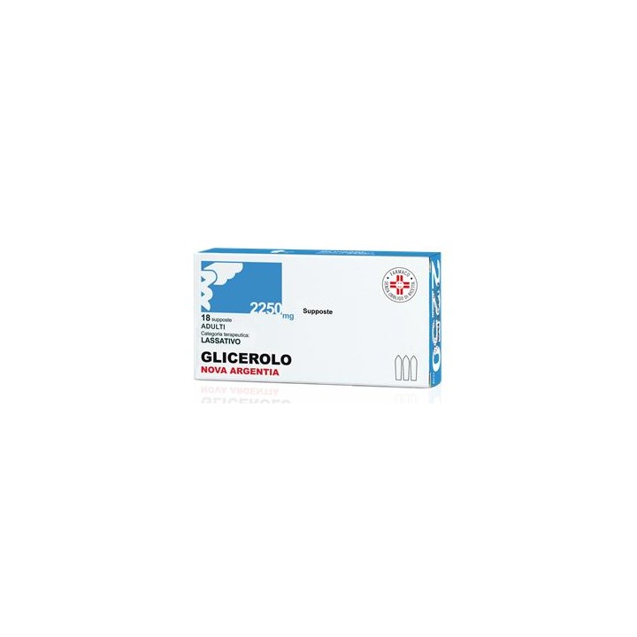 GLICEROLO*AD 18SUPP 2250MG