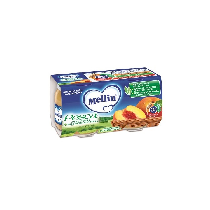 MELLIN OMOG PESCA MELA 2X100G
