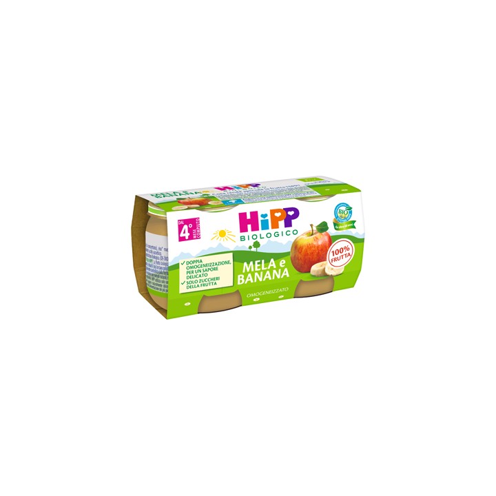 HIPP BIO OMOG MELA/BANANA2X80G