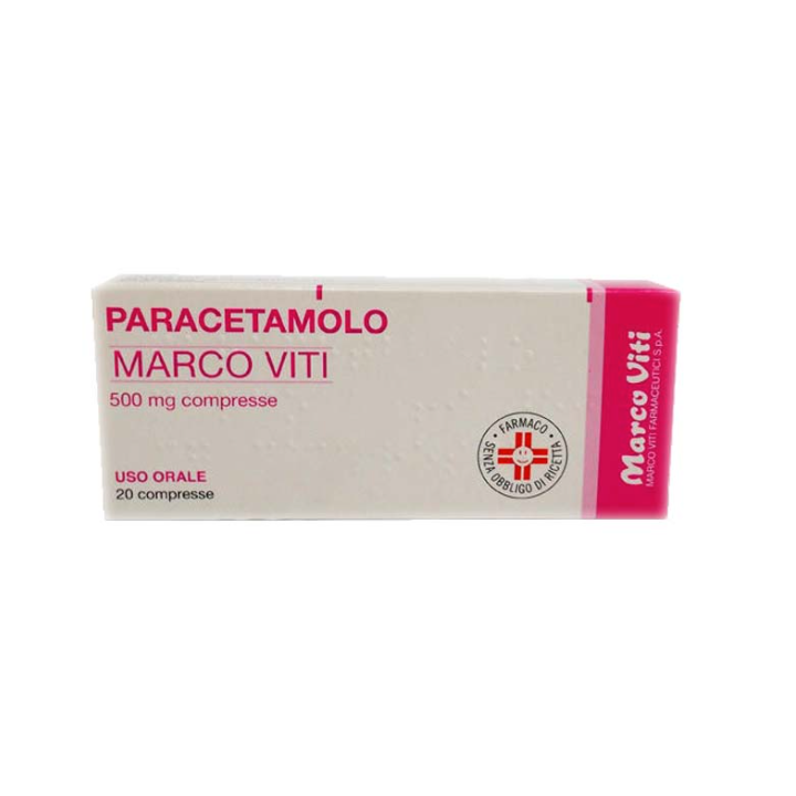 PARACETAMOLO MV*20CPR 500MG