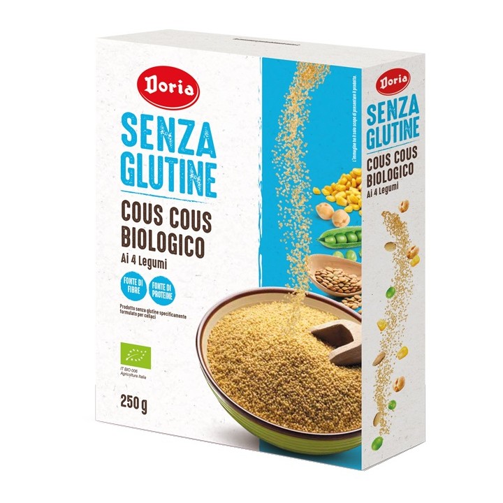 DORIA COUS COUS BIO 4 LEGUMI