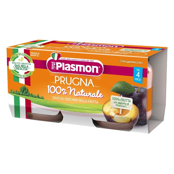 PLASMON OMOG PRUGNA 2X80G