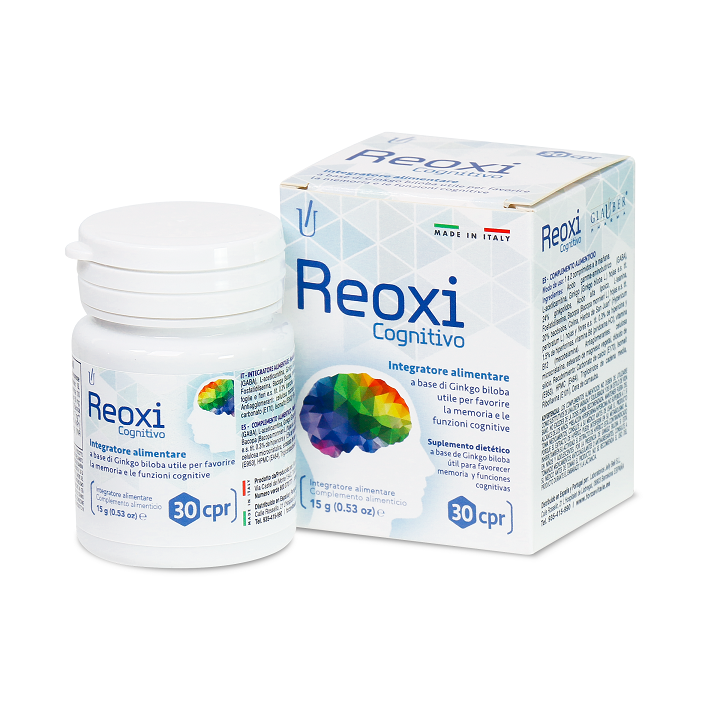 REOXI COGNITIVE GLAUBER 30CPR