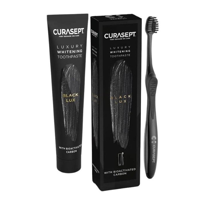 CURASEPT BLACK LUX DENTIF+SPAZ