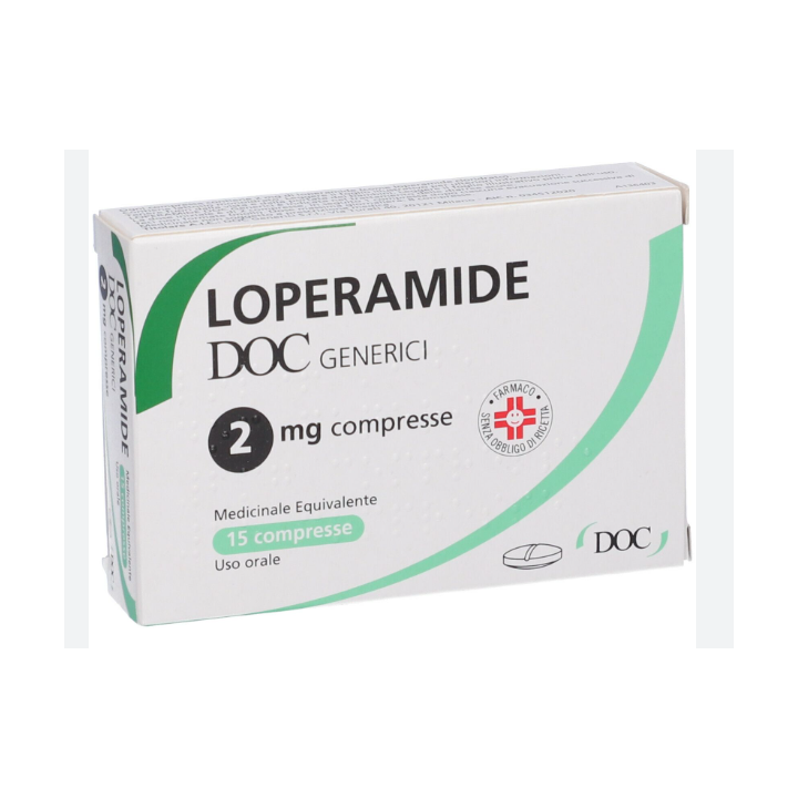 LOPERAMIDE DOC*15CPR 2MG