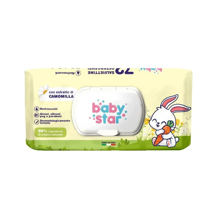 BABYSTAR SALV BEBE' CAMOM 72PZ