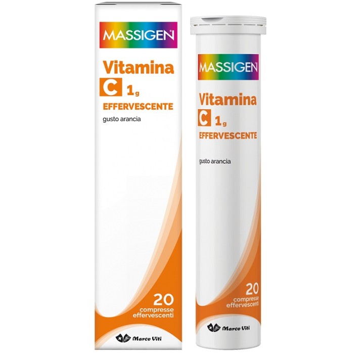 MASSIGEN VITAMINA C 1G EFFERV