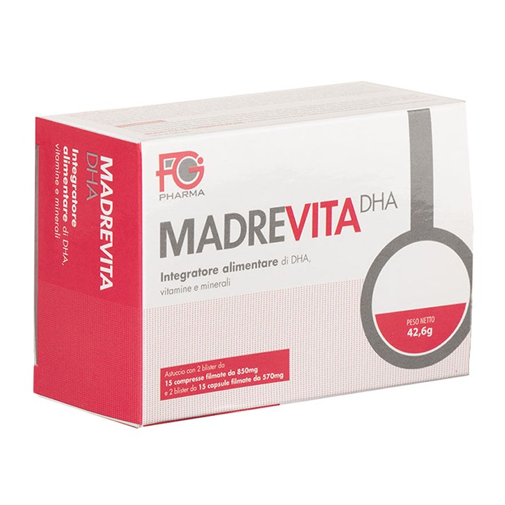 MADREVITA DHA 30CPR+30CPS