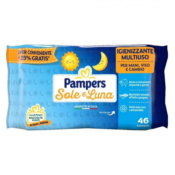 Wipes sole & luna 46pz