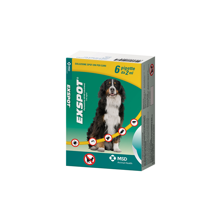 EXSPOT*6PIP 2ML 715MG/ML CANI