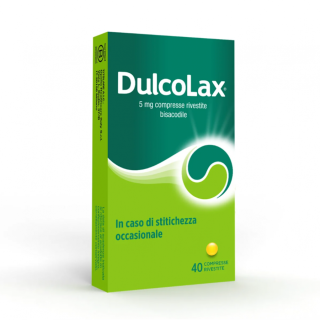 DULCOLAX*40CPR RIV 5MG