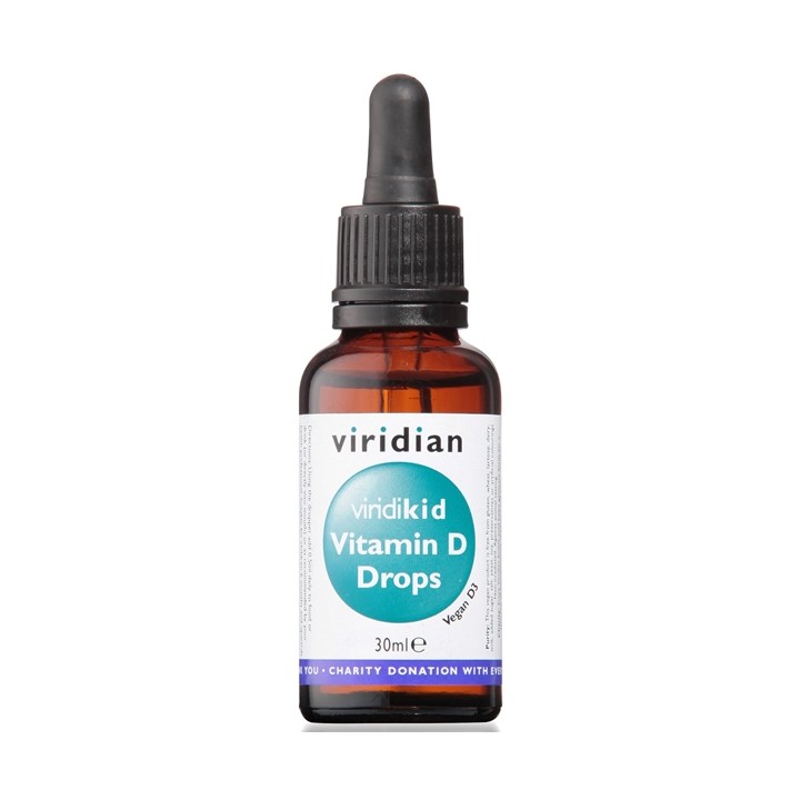 VIRIDIAN VITAMIN D3 400IU GTT
