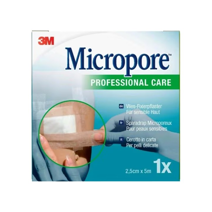 MICROPORE SURG T M5X25MM DI