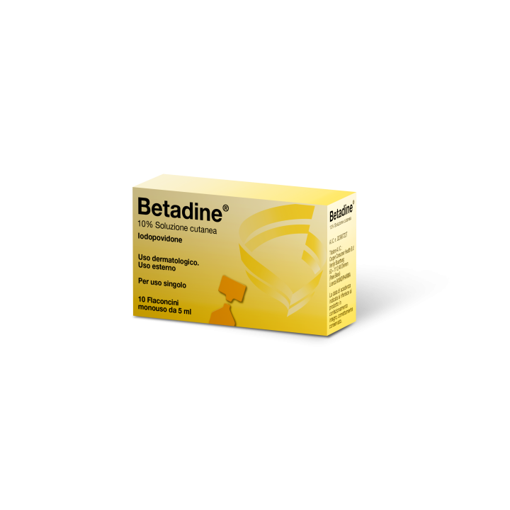 BETADINE*SOL CUT 10FL 5ML 10%